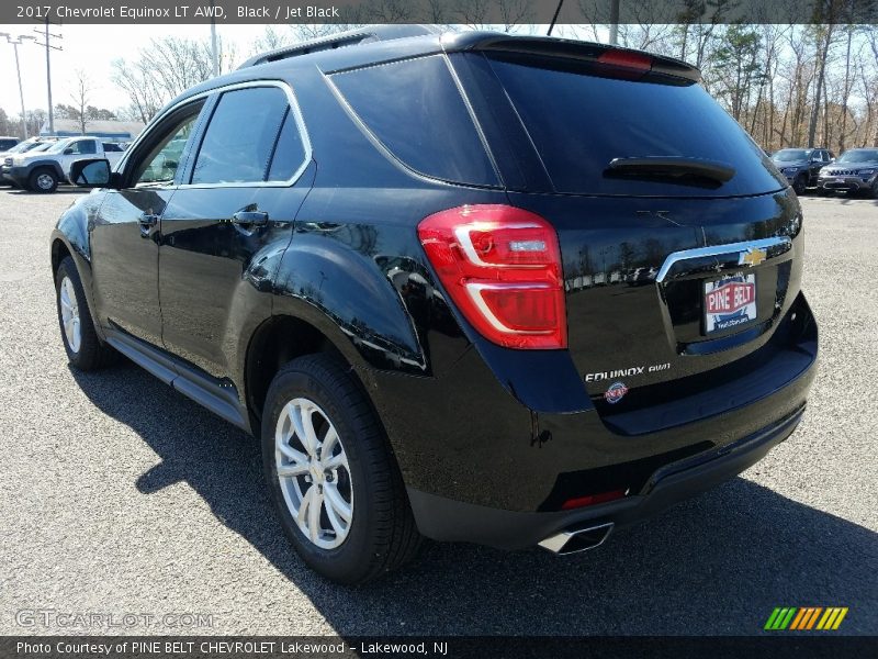 Black / Jet Black 2017 Chevrolet Equinox LT AWD