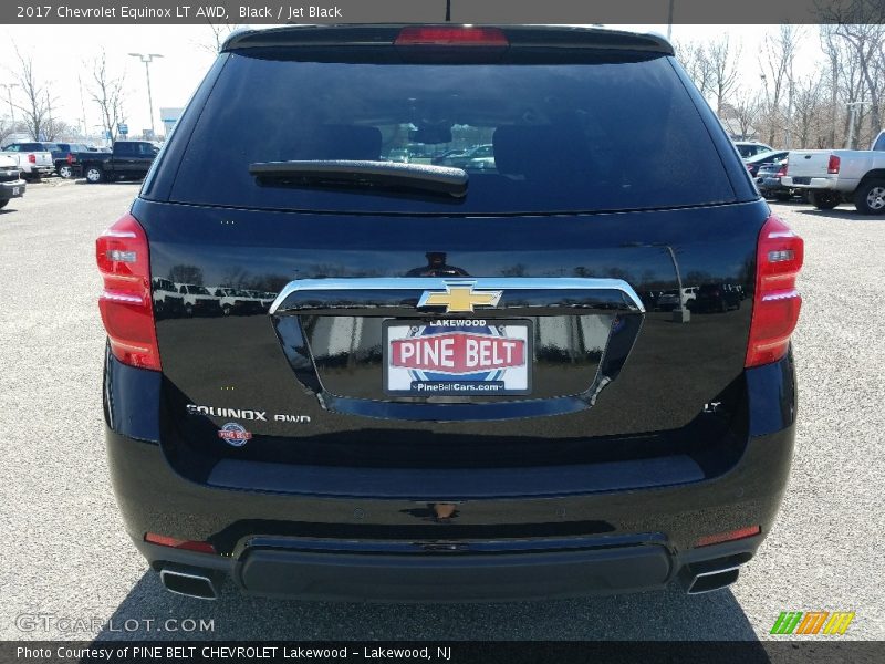 Black / Jet Black 2017 Chevrolet Equinox LT AWD