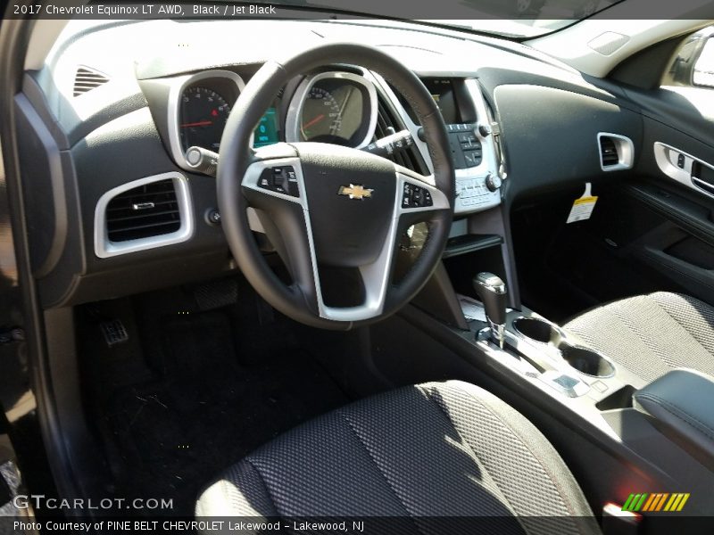 Black / Jet Black 2017 Chevrolet Equinox LT AWD
