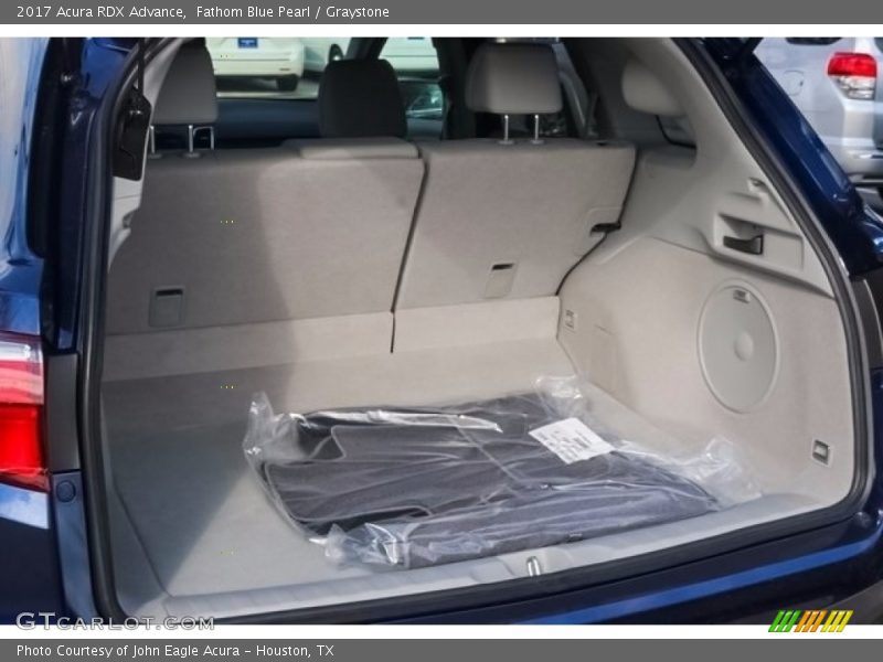 Fathom Blue Pearl / Graystone 2017 Acura RDX Advance