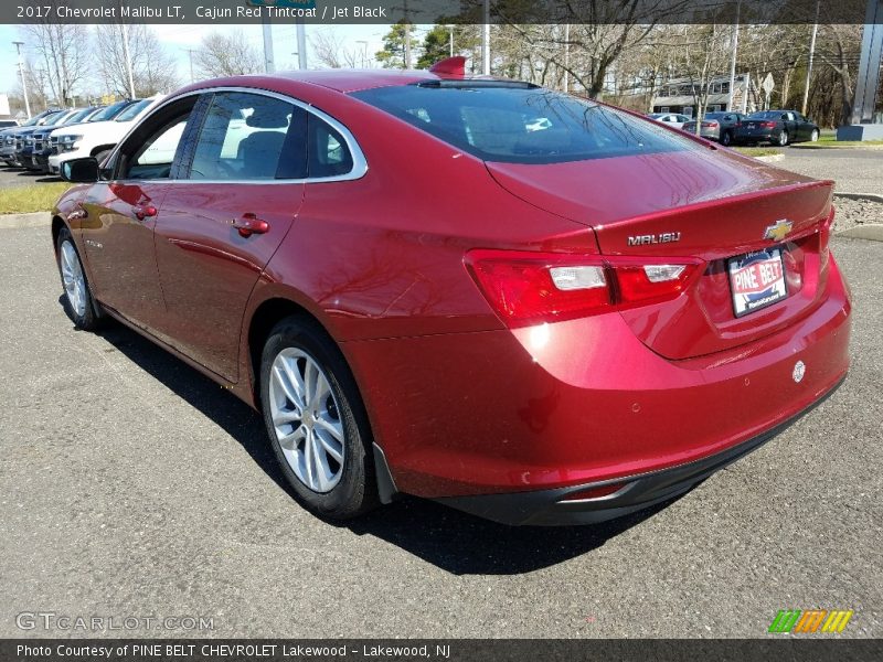 Cajun Red Tintcoat / Jet Black 2017 Chevrolet Malibu LT
