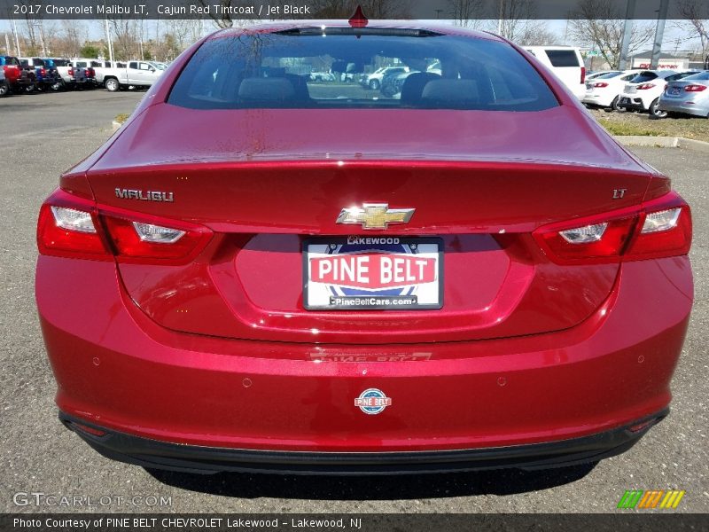 Cajun Red Tintcoat / Jet Black 2017 Chevrolet Malibu LT