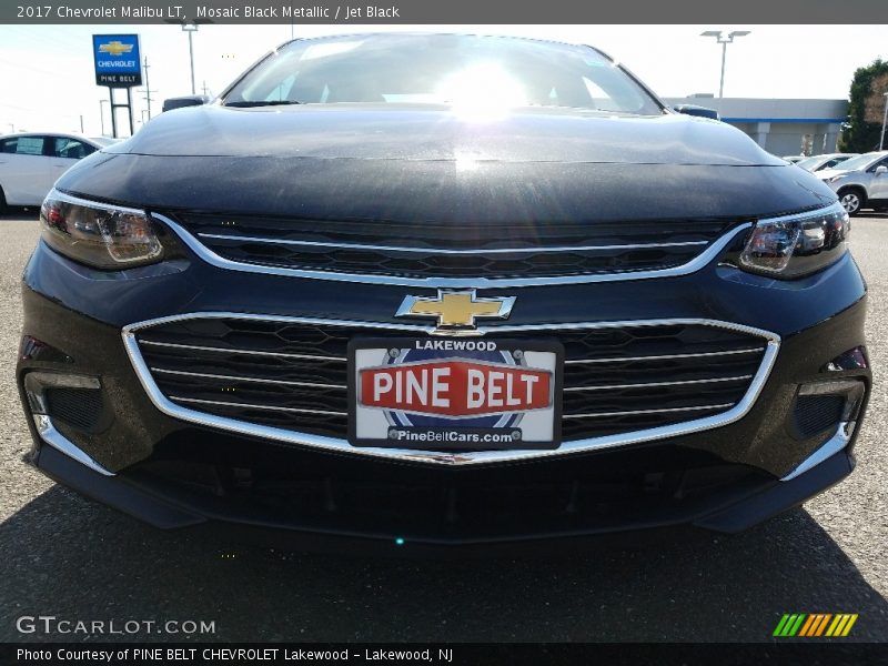 Mosaic Black Metallic / Jet Black 2017 Chevrolet Malibu LT