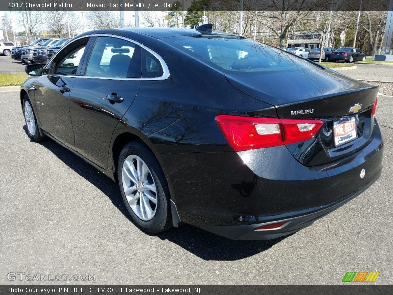 Mosaic Black Metallic / Jet Black 2017 Chevrolet Malibu LT