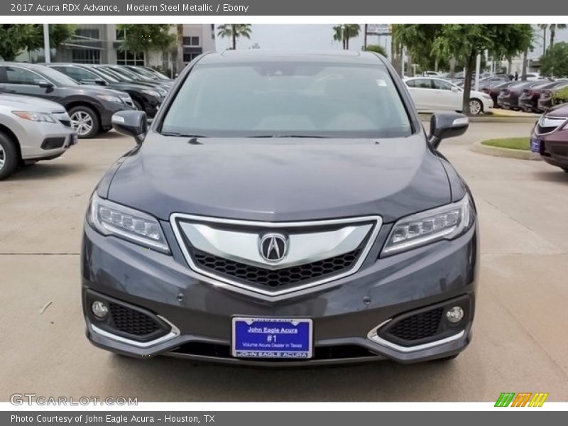 Modern Steel Metallic / Ebony 2017 Acura RDX Advance