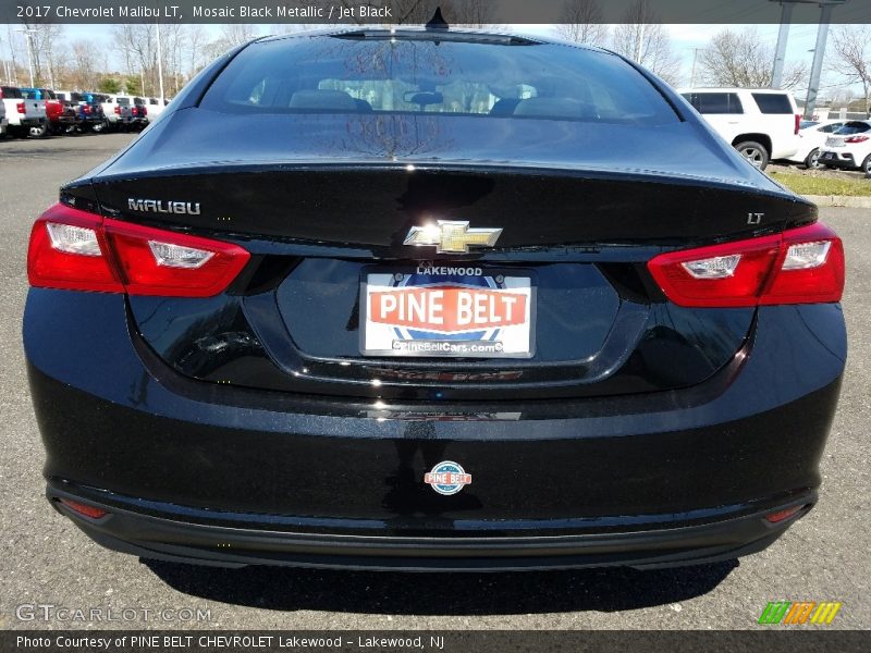 Mosaic Black Metallic / Jet Black 2017 Chevrolet Malibu LT