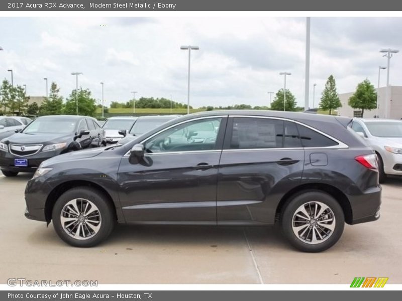 Modern Steel Metallic / Ebony 2017 Acura RDX Advance