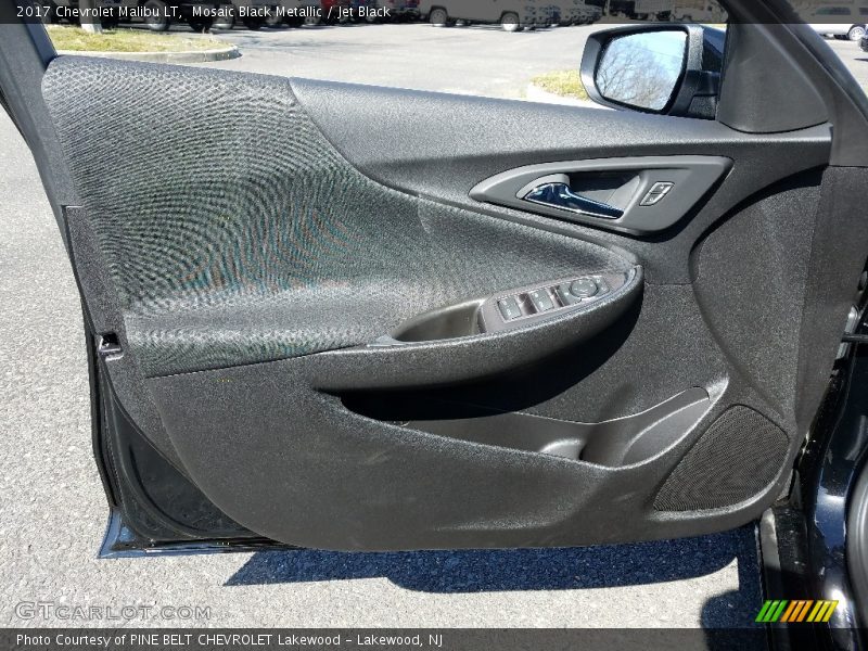 Mosaic Black Metallic / Jet Black 2017 Chevrolet Malibu LT