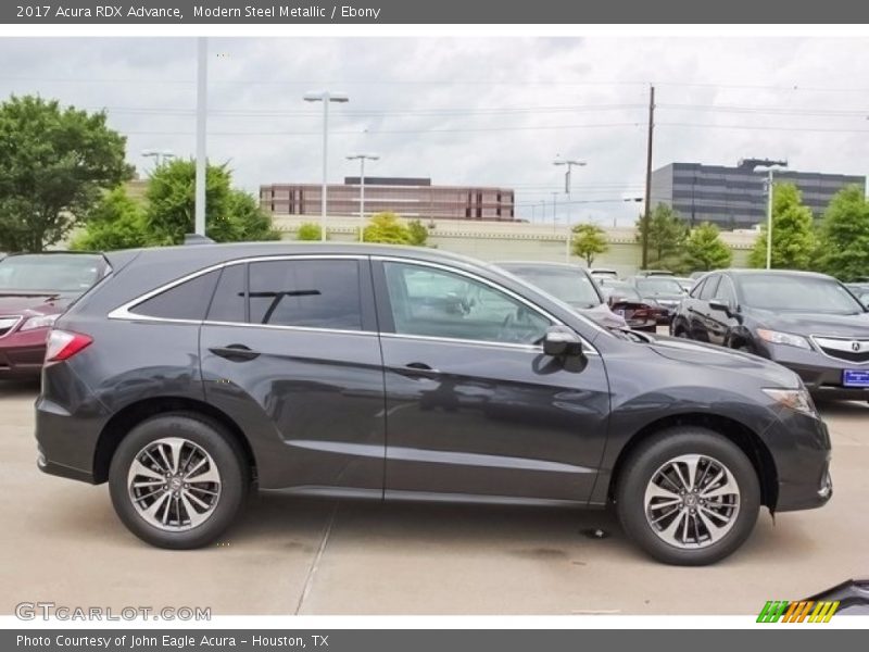 Modern Steel Metallic / Ebony 2017 Acura RDX Advance