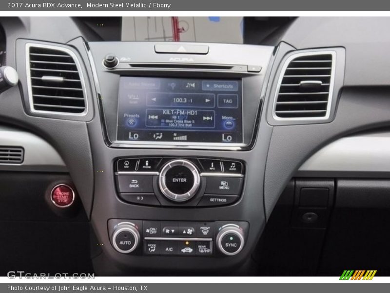 Modern Steel Metallic / Ebony 2017 Acura RDX Advance