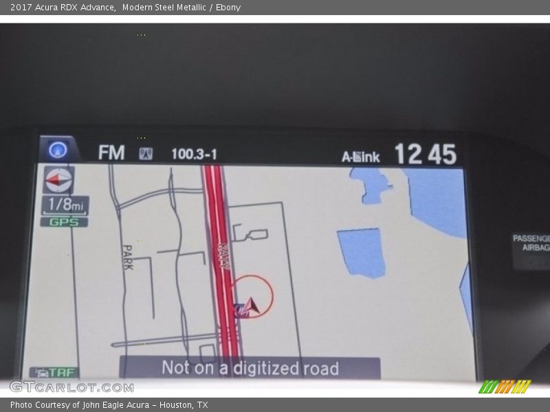 Modern Steel Metallic / Ebony 2017 Acura RDX Advance