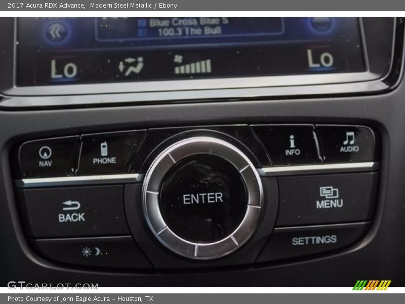 Modern Steel Metallic / Ebony 2017 Acura RDX Advance