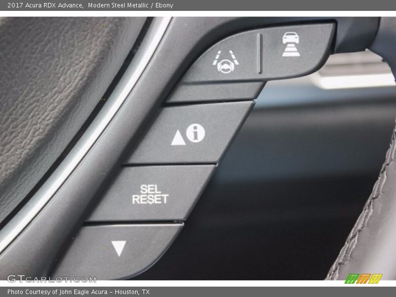Modern Steel Metallic / Ebony 2017 Acura RDX Advance