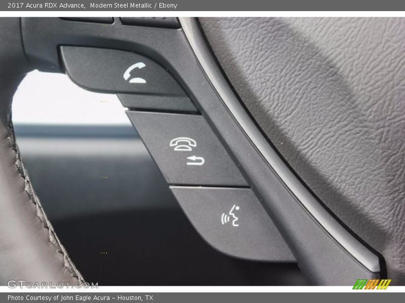 Modern Steel Metallic / Ebony 2017 Acura RDX Advance
