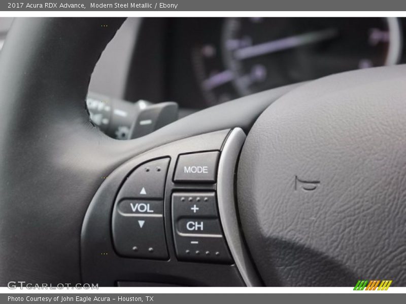 Modern Steel Metallic / Ebony 2017 Acura RDX Advance