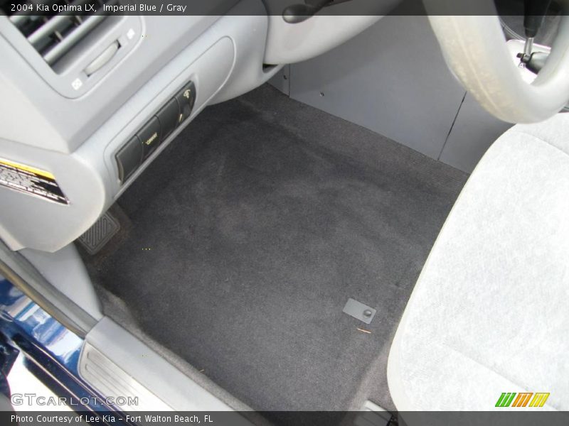 Imperial Blue / Gray 2004 Kia Optima LX