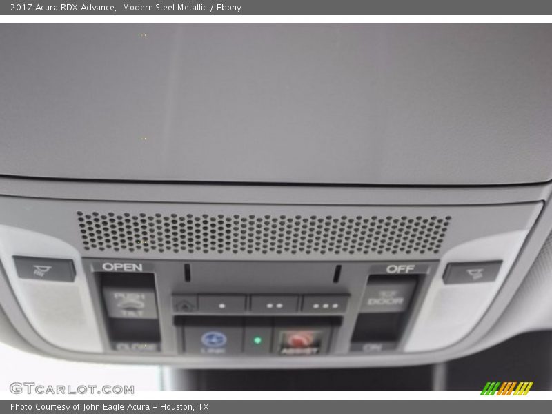Modern Steel Metallic / Ebony 2017 Acura RDX Advance