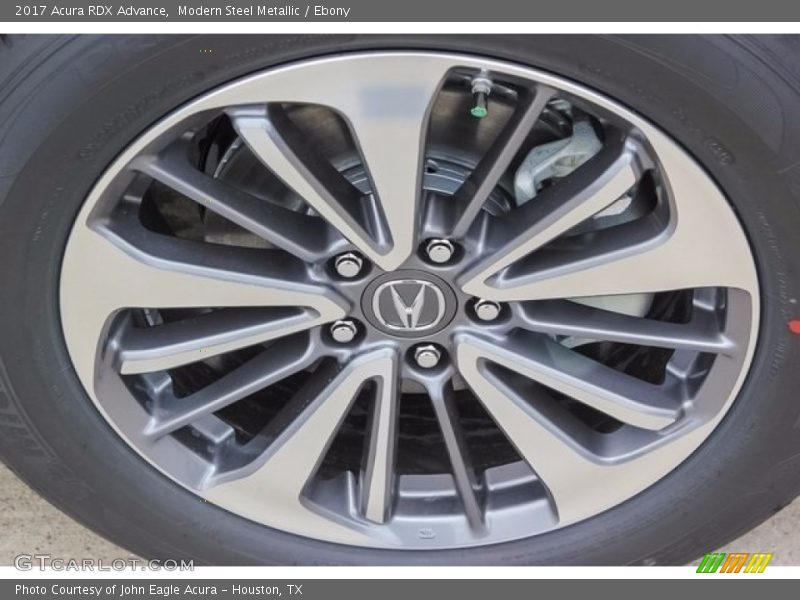 Modern Steel Metallic / Ebony 2017 Acura RDX Advance
