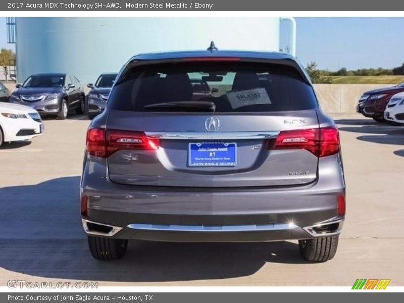 Modern Steel Metallic / Ebony 2017 Acura MDX Technology SH-AWD