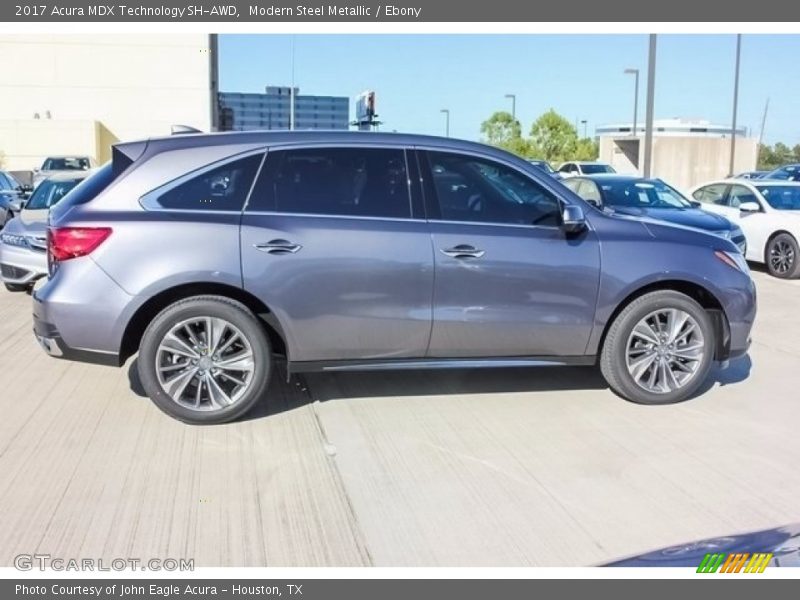 Modern Steel Metallic / Ebony 2017 Acura MDX Technology SH-AWD