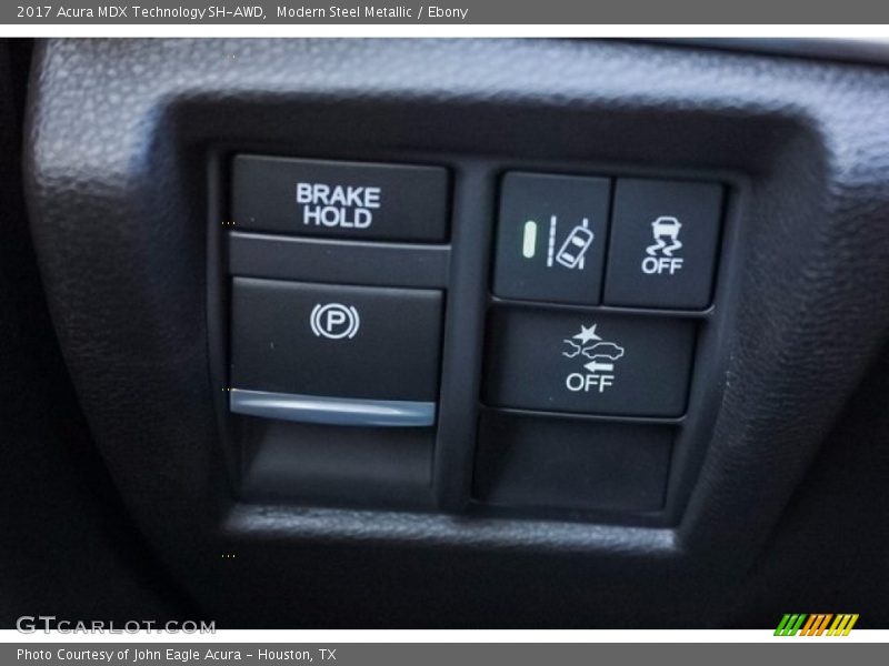 Modern Steel Metallic / Ebony 2017 Acura MDX Technology SH-AWD