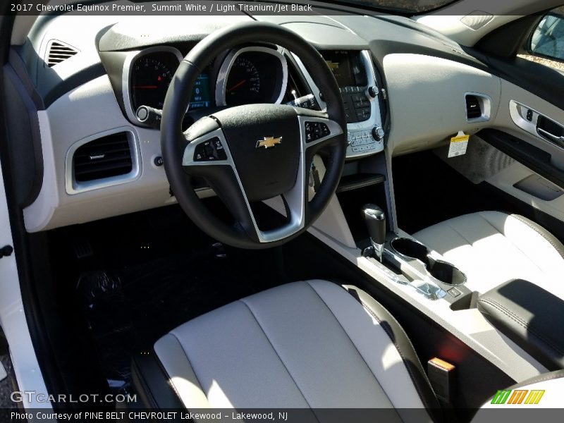  2017 Equinox Premier Light Titanium/Jet Black Interior