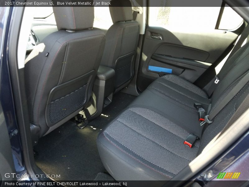 Blue Velvet Metallic / Jet Black 2017 Chevrolet Equinox LS