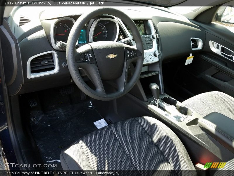 Blue Velvet Metallic / Jet Black 2017 Chevrolet Equinox LS