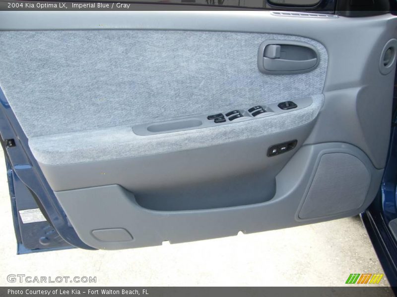 Imperial Blue / Gray 2004 Kia Optima LX