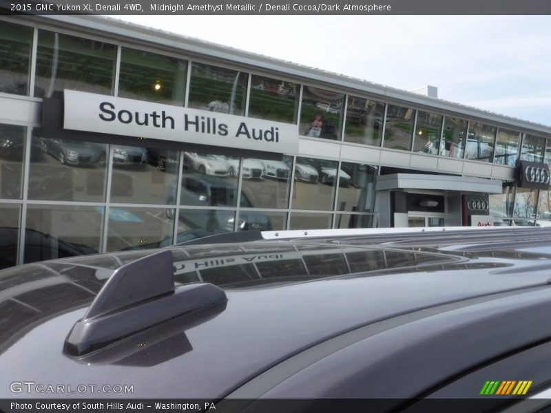 Midnight Amethyst Metallic / Denali Cocoa/Dark Atmosphere 2015 GMC Yukon XL Denali 4WD