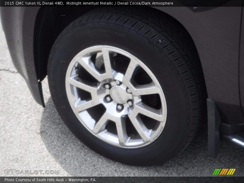 Midnight Amethyst Metallic / Denali Cocoa/Dark Atmosphere 2015 GMC Yukon XL Denali 4WD