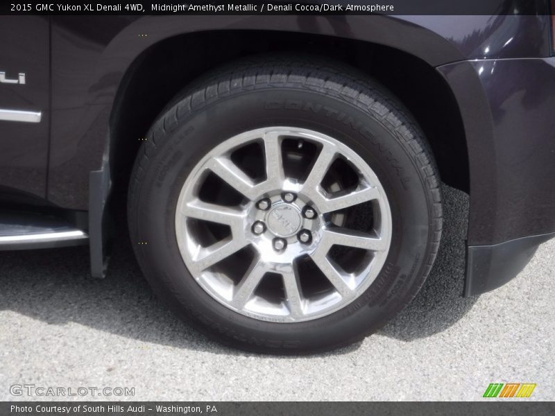 Midnight Amethyst Metallic / Denali Cocoa/Dark Atmosphere 2015 GMC Yukon XL Denali 4WD