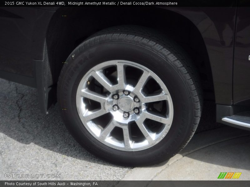 Midnight Amethyst Metallic / Denali Cocoa/Dark Atmosphere 2015 GMC Yukon XL Denali 4WD