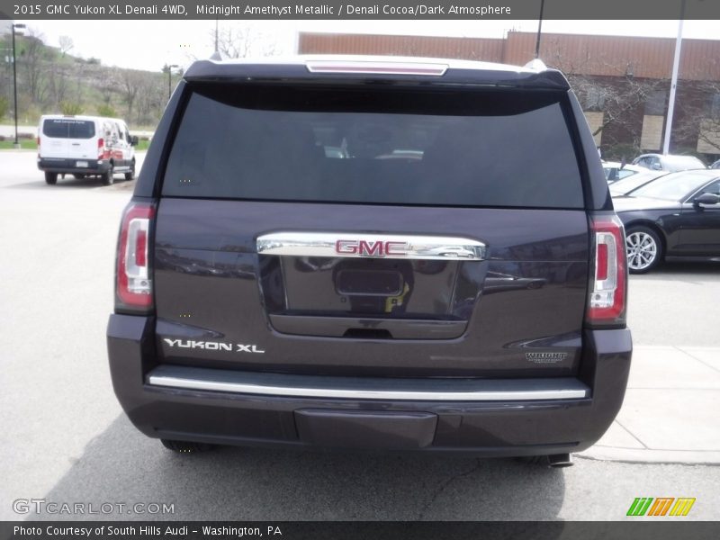 Midnight Amethyst Metallic / Denali Cocoa/Dark Atmosphere 2015 GMC Yukon XL Denali 4WD