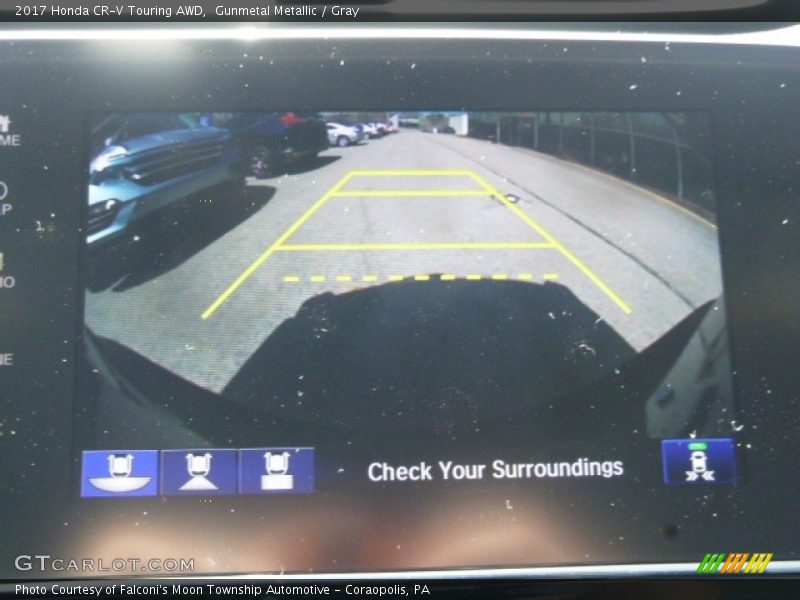 Gunmetal Metallic / Gray 2017 Honda CR-V Touring AWD