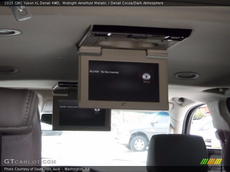 Midnight Amethyst Metallic / Denali Cocoa/Dark Atmosphere 2015 GMC Yukon XL Denali 4WD