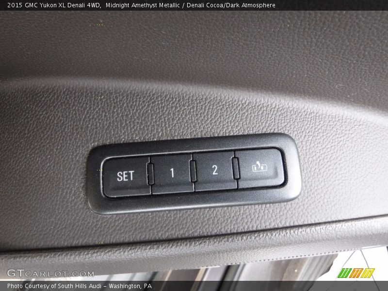 Midnight Amethyst Metallic / Denali Cocoa/Dark Atmosphere 2015 GMC Yukon XL Denali 4WD