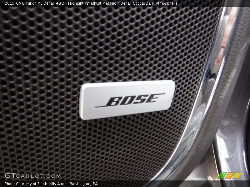 Midnight Amethyst Metallic / Denali Cocoa/Dark Atmosphere 2015 GMC Yukon XL Denali 4WD