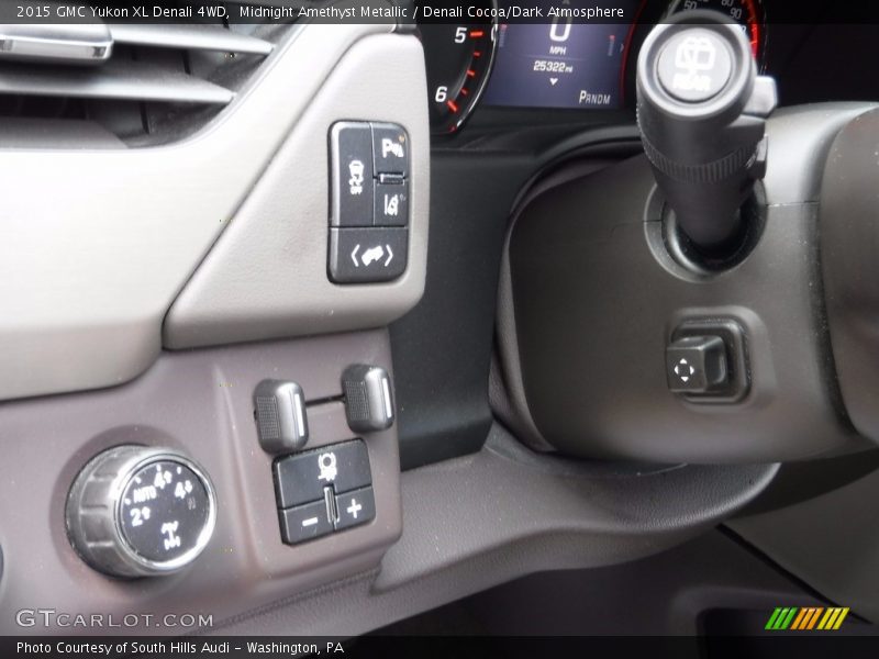 Midnight Amethyst Metallic / Denali Cocoa/Dark Atmosphere 2015 GMC Yukon XL Denali 4WD