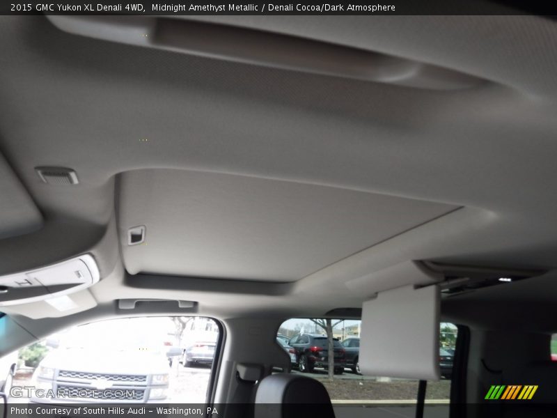 Midnight Amethyst Metallic / Denali Cocoa/Dark Atmosphere 2015 GMC Yukon XL Denali 4WD