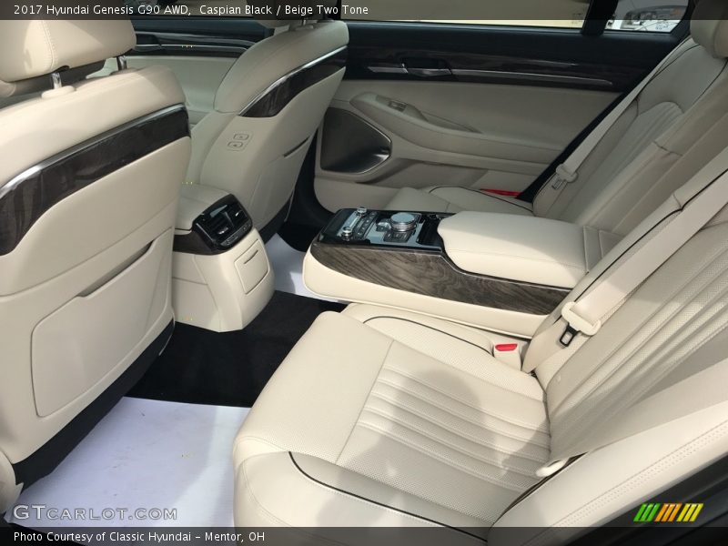 Rear Seat of 2017 Genesis G90 AWD