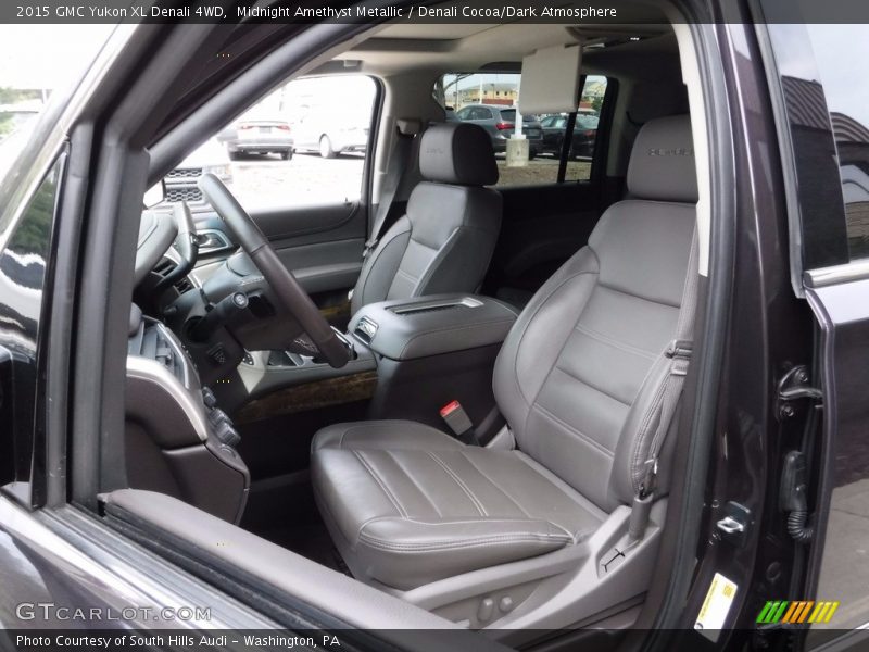 Midnight Amethyst Metallic / Denali Cocoa/Dark Atmosphere 2015 GMC Yukon XL Denali 4WD