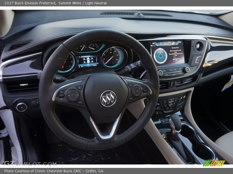 Summit White / Light Neutral 2017 Buick Envision Preferred