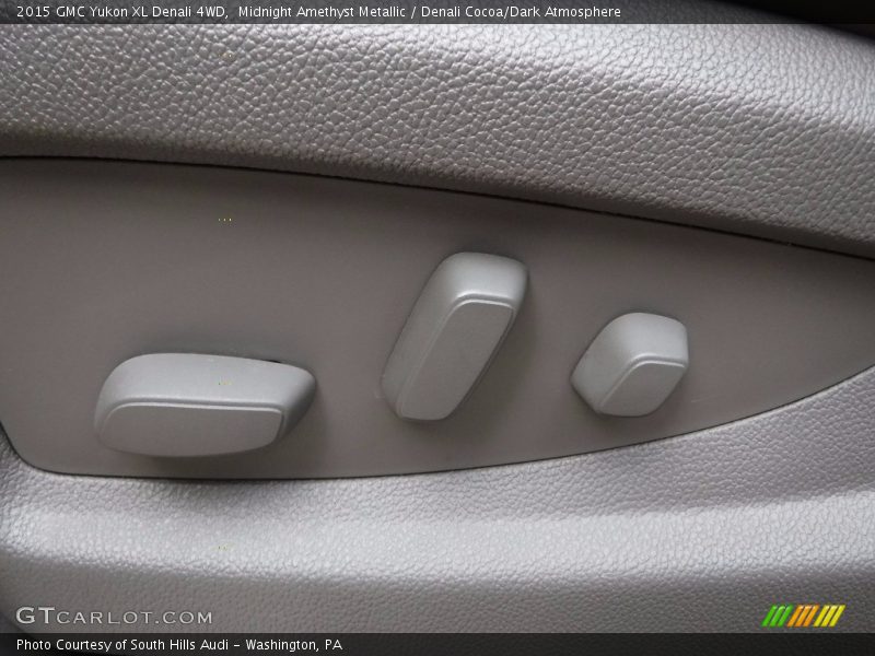Midnight Amethyst Metallic / Denali Cocoa/Dark Atmosphere 2015 GMC Yukon XL Denali 4WD