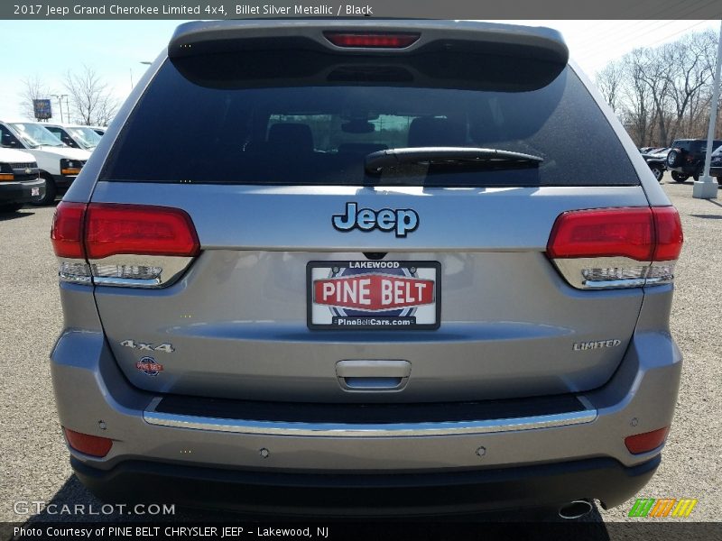 Billet Silver Metallic / Black 2017 Jeep Grand Cherokee Limited 4x4