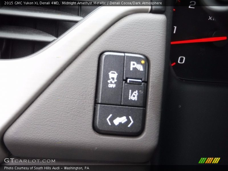 Midnight Amethyst Metallic / Denali Cocoa/Dark Atmosphere 2015 GMC Yukon XL Denali 4WD
