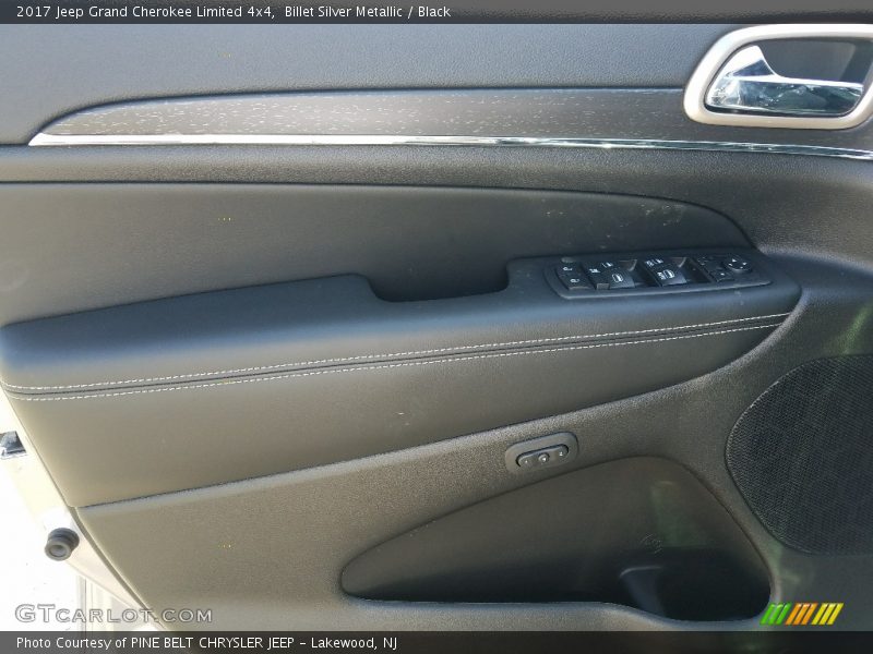 Billet Silver Metallic / Black 2017 Jeep Grand Cherokee Limited 4x4