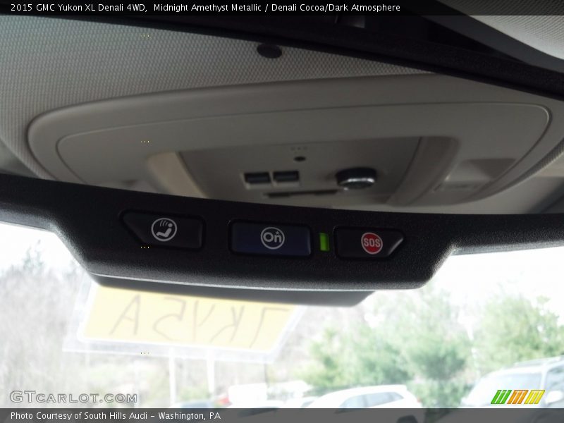 Midnight Amethyst Metallic / Denali Cocoa/Dark Atmosphere 2015 GMC Yukon XL Denali 4WD