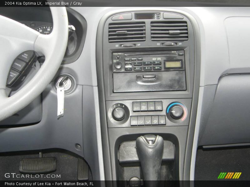Imperial Blue / Gray 2004 Kia Optima LX