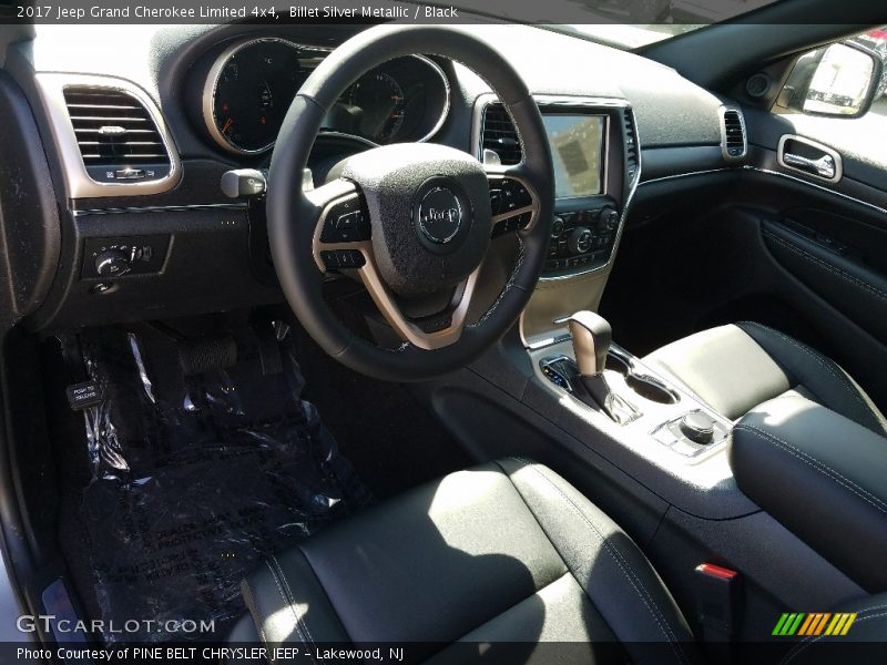 Billet Silver Metallic / Black 2017 Jeep Grand Cherokee Limited 4x4